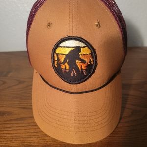 Big Foot Baseball Hat Adjustable Trucker Style